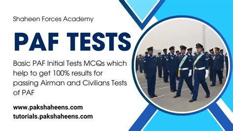 PAF Airman Online Tests Preparation 50 Best Questions