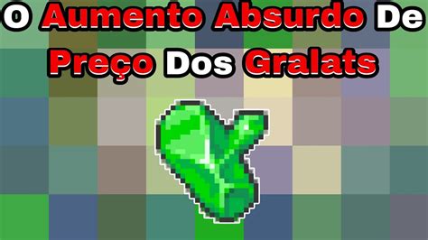 O Aumento Absurdo De Preço Dos Gralats Graal Online Classic YouTube