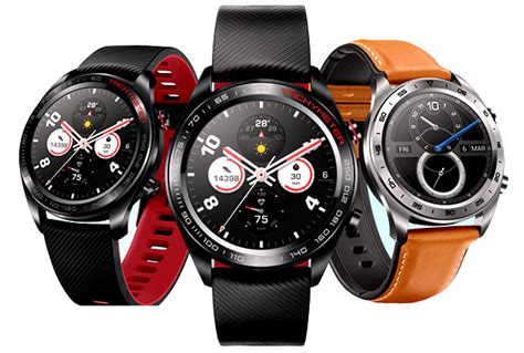 Honor Watch Magic with 1.2-inch AMOLED display, Swimproof design, Heart ...