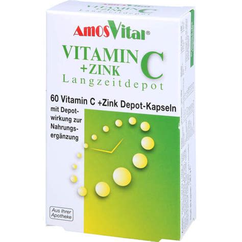 Vitamin C Zink Depot Kapseln günstig kaufen