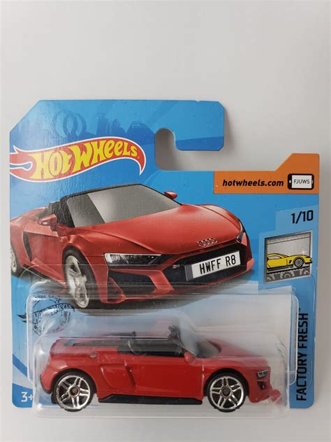 Miniatura Hot Wheels Audi R Spyder Factory Fresh Minisclub