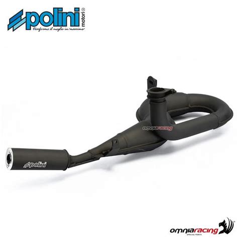 Polini Full System Muffler With Aluminum Silencer For Vespa Px