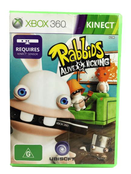 Rabbids: Alive & Kicking (XBox 360) *RARE* – Appleby Games