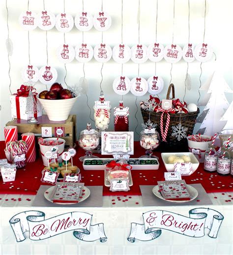 Vintageretro Christmasholiday Party Ideas Photo 1 Of 6 Catch My Party