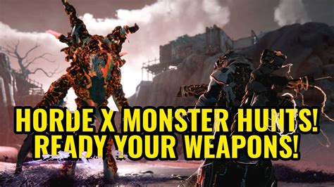 Outriders Epic Horde Style Monster Hunts Youtube