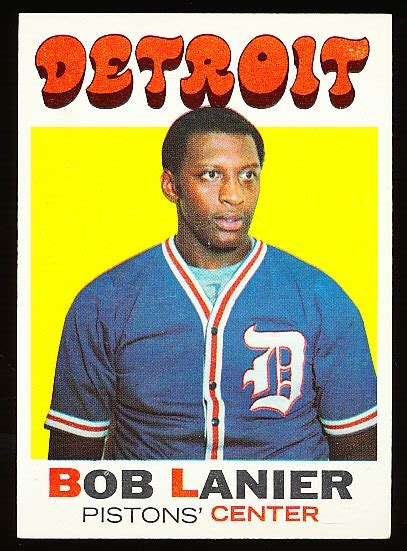 Lot Detail 1971 72 Topps Basketball 63 Bob Lanier RC Detroit