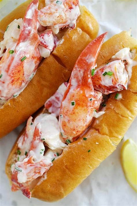 Lobster Rolls The Best Homemade New England Lobster Rolls Recipe Filled With Juicy And