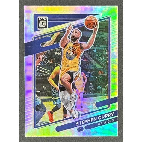 Stephen Curry Donruss Optic Holo Pristine Auction