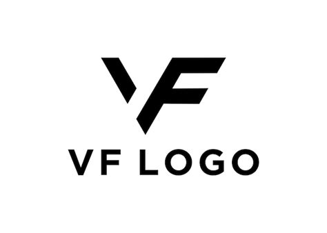 Premium Vector Vf Logo Design Vector Illustration