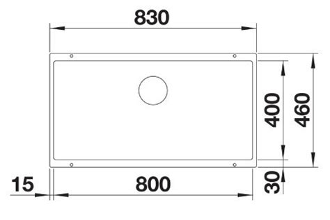 Zlewozmywak BLANCO Subline 800 U Silgranit PuraDur Czarny 526005