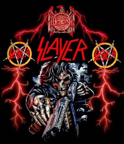 Pin By Eric Potter On Heavy Metal Slayer Band Metal Posters Art