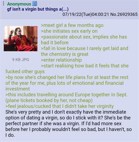 Anons Gf Isnt His R Greentext Greentext Stories Know Your Meme