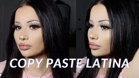 Copy Paste Latina Tiktok Makeup Updated Tutorial Youtube