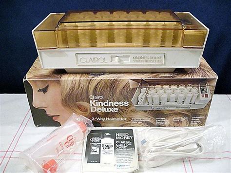 Hot Rollers Clairol Kindness Deluxe Got A Set Like This For My Th Birthday Hotrollers My