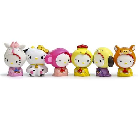 Набор мини фигурок Hello kitty Хеллоу Китти