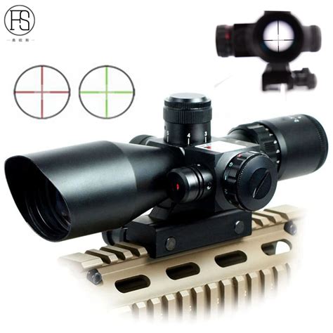 M9 Hunting Tactical 2 5 10x40 Red Green Mil Dot Optics Illuminated