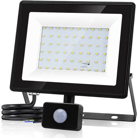 Aigostar W Foco Led Con Sensor Movimiento Lm Super Brillo Focos