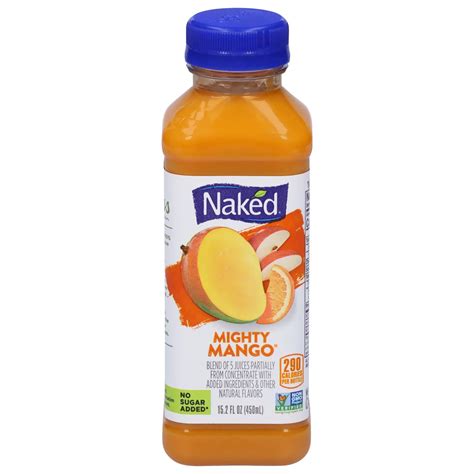 Naked Juice Mighty Mango Juice Smoothie Shop Shakes Smoothies