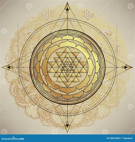 Sri Yantra Svg Sacred Geometry Svg Chakra Svg Namaste Sacred Geometry