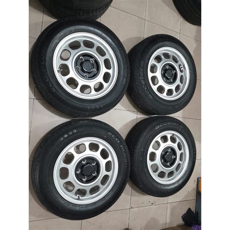 Jual Velg Mobil Seken Klasik Klg Hsr R15 Lubang 5 Ban 205 65 R15 Cocok