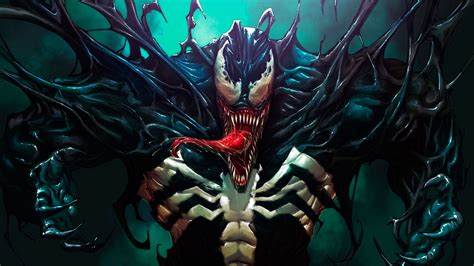 Fondo De Pantalla Del Logotipo De Venom Face 🕸VENOM🕸 T4 La