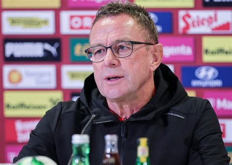 Ralf Rangnick Actual Dt De Austria Confirm Conversaciones Para