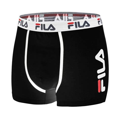 Lot de 4 boxers coton Fila FU5040 Underwear Vêtements Homme