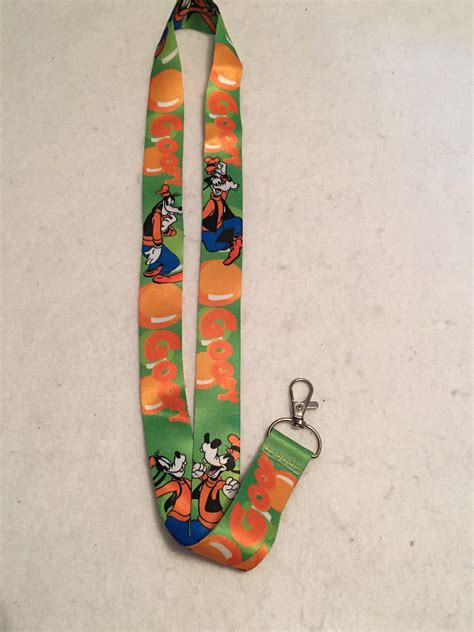 Disney Pins Lanyard Starter Set Goofy Lanyards Disney Pin Etsy