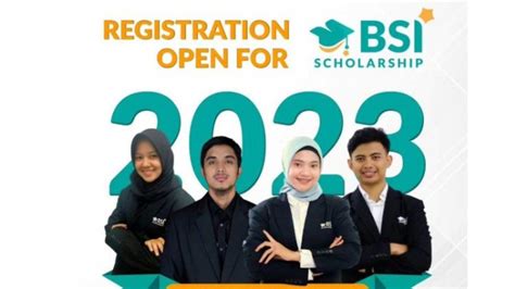 Selamat Beasiswa Bsi Scholarship Prestasi 2023 Dibuka Dapatkan Ukt Rp 3 Juta And Uang Saku