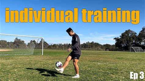 Pro Footballers Individual Training Technical Drills Pro