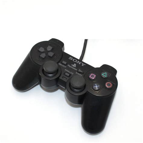 Original Sony Ps2 Dualshock 2 Controller Schwarz Playstation 2