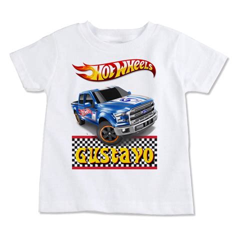 Camiseta Infantil Hot Wheels Elo Produtos Especiais