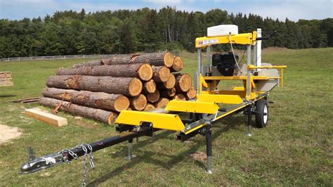 Frontier Sawmills Tech Tip Available Trailer System Keeps Your