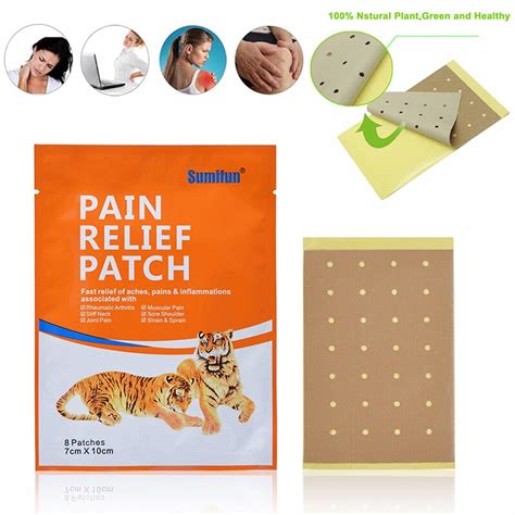 Pain Relief Patch Tiger Fast Relief Of Aches Pains Inflammations Health