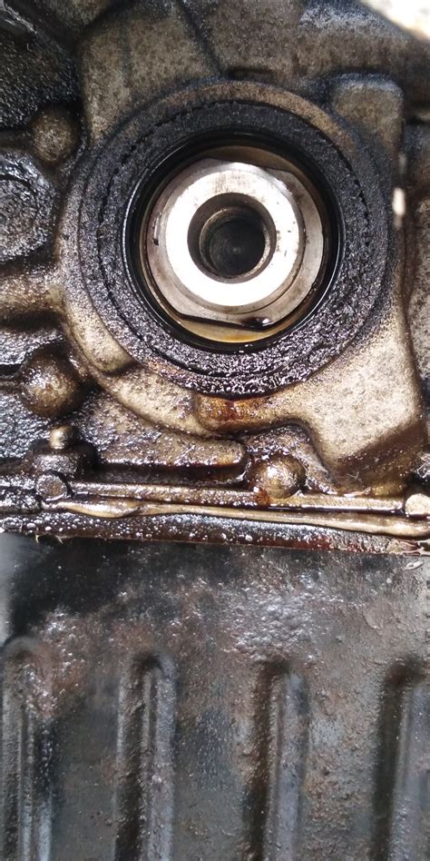Замена переднего сальника коленвала — Nissan Almera Classic (B10), 1,6 ...
