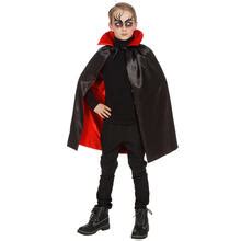 Kinder Kostüm Dracula Umhang schwarz rot Halloween Kostüme Zubehör