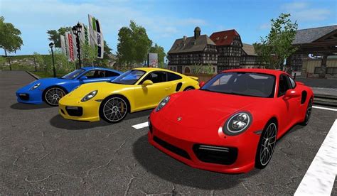 2018 Porsche 911 Turbo S V1 0 For FS 2017 Farming Simulator 2025 Mod