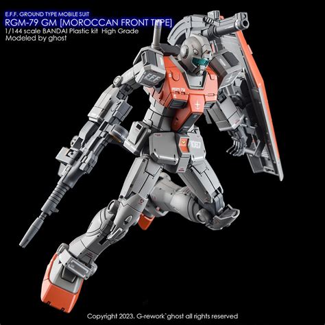 HG RGM 79 GM MOROCCAN FRONT TYPE G Rework