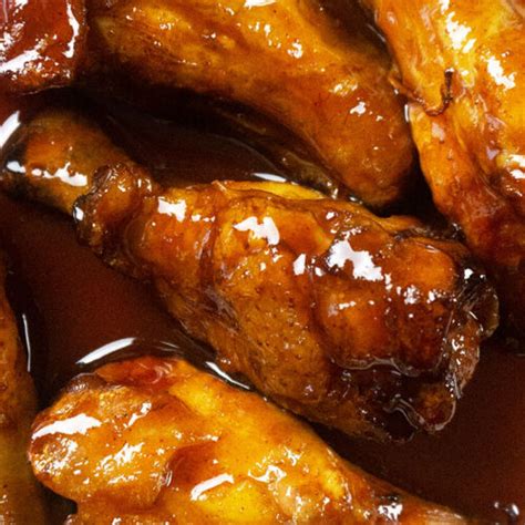 Slow Cooker Honey BBQ Wings | Slow Cooker Foodie