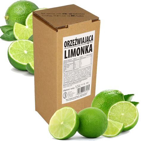 Sok z Limonki 1 5L 100 NATURALNY tłoczony