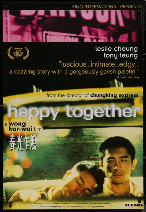 Happy Together Movie Poster 1997 1 Sheet (27x41)