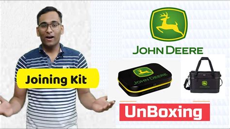 Unboxing John Deere Sde Onboarding Equipment Box John Deere Welcome