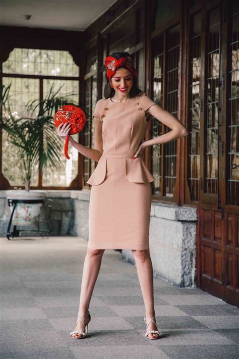 Look Invitada De Ma Ana Classic Nude Invitada Perfecta