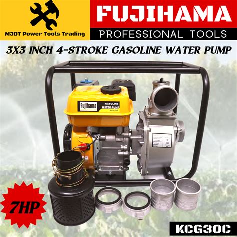 Fujihama KCG20C 3x3 Inch Four Stroke Single Cylinder Gasoline Engine