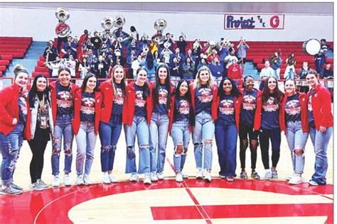 Lady Goats Varsity Sendoff Groesbeck Journal