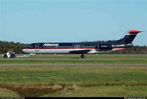 VH FKA Alliance Airlines Fokker 100 F28 Mark 0100 Photo By Robert