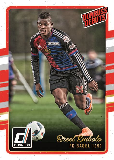 2016 Donruss Soccer Cards Checklist