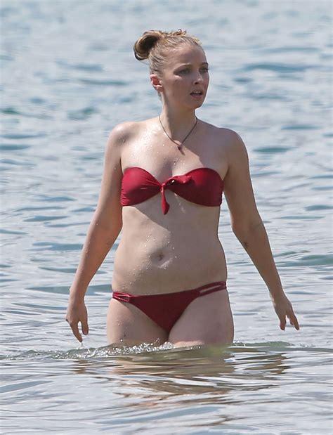 Elisabeth Harnois In Red Bikini At The Beach May 2015 CelebMafia