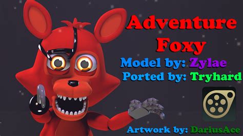 Adventure Foxy V.2 SFM release by Zylae on DeviantArt