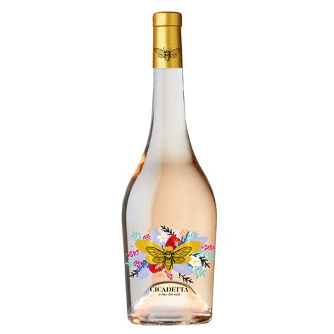 Vin Rosé IGP Méditerranée CICADETTA la bouteille de 75cL à Prix Carrefour